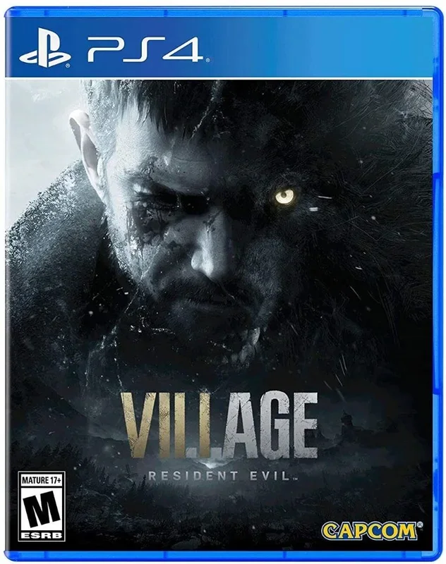 Sony PS4 Resident Evil Village Video Game – Blue