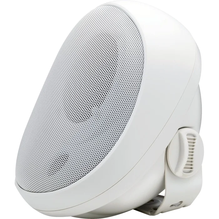 Speco Elite SP4AWETW Indoor/Outdoor Surface Mount, Swivel Mount Speaker – 25 W RMS – White
