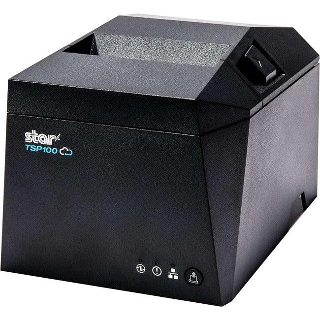 Star Micronics Tsp143Ivuw Direct Thermal Printer – Monochrome – Receipt Print – Ethernet – Usb – With Cutter – Gray