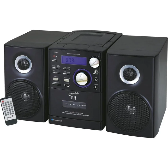 Supersonic SC-807 Micro Hi-Fi System – iPod Supported
