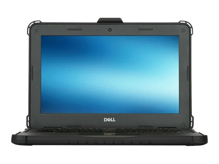 Targus 11.6″ Commercial-Grade Form-Fit Cover For Dell Chromebook 3100/3110 (2-in-1), Black – THZ915GLZ
