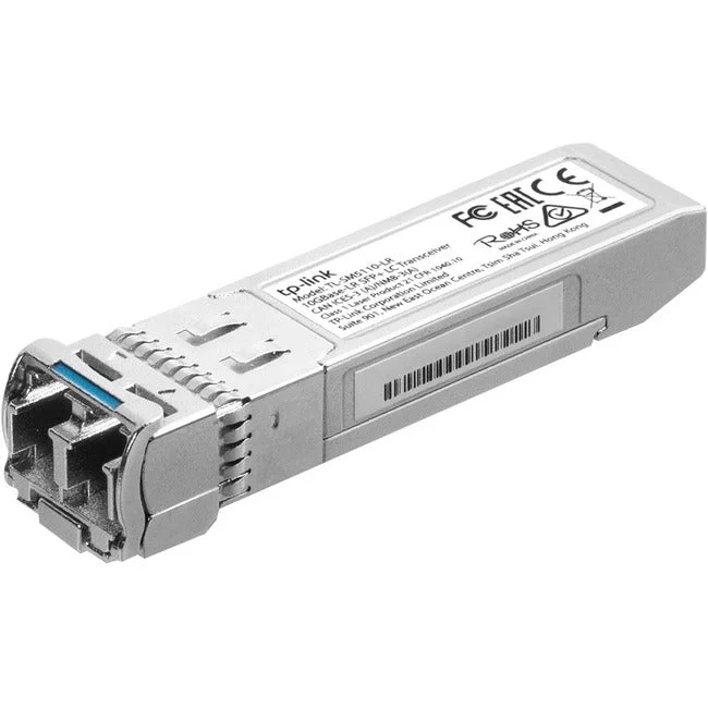 TP-Link TL-SM5110-LR – 10G-LR SFP+ LC Transceiver, Single-Mode SFP Module