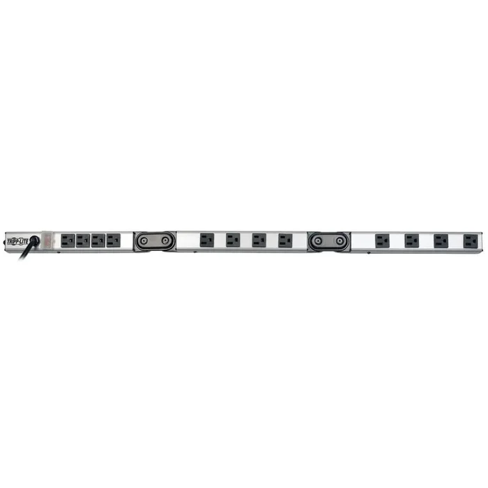 Tripp Lite 12-Outlet Foldable Power Strip With 2 Pivots, 120V, 12A, 15-Ft. Cord, 5-15P, 36 In.