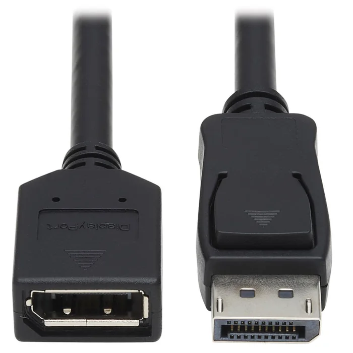 Tripp Lite P579-003 Displayport Extension Cable With Latch, 4K @ 60 Hz, Hdcp 2.2 (M/F), 3 Ft. (0.91 M)
