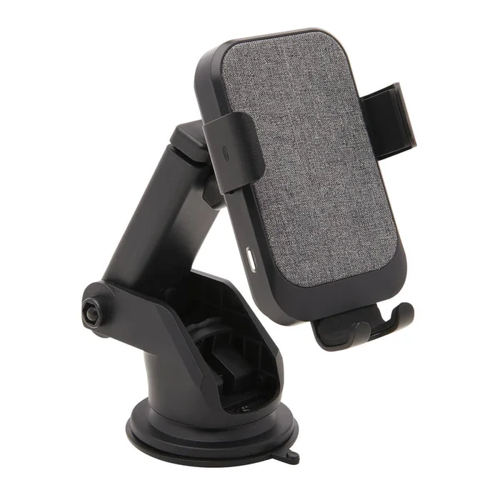 Tripp Lite U280-Cq01 Wireless Car Charger – 15W Fast Charging, Usb-C, Apple And Samsung Compatible, Windshield/Dash/Vent Phone Holder