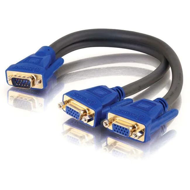 Ultimaandtrade; One Hd15 Male To Two Hd15 Female Sxga Monitor Y-Cable