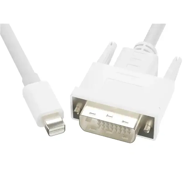 Unirise 6ft Mini Displayport to DVID Dual link Cable, Male- Male, 32AWG MDPDVI-06F-MM