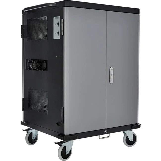 V7 Charge Cart for 36 Mobile Computers – Secure, Store and Charge Chromebooks, Notebooks and Tablets – NEMA US Plug CHGCT36-1N