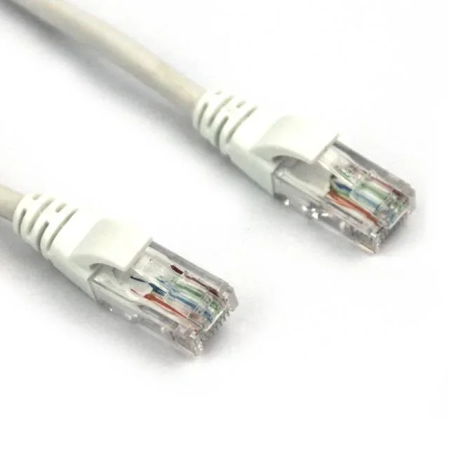 Vcom Np511-100-White 100Ft Cat5E Utp Molded Patch Cable (White)