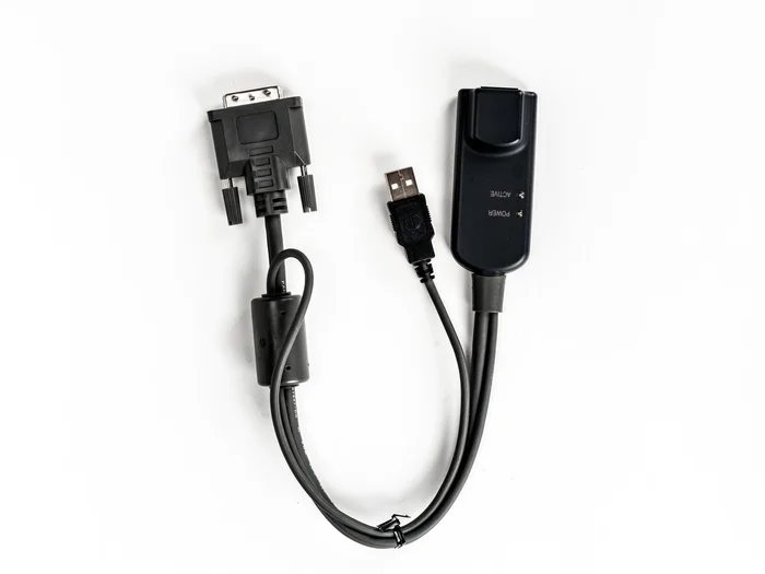 Vertiv Avocent Mpuiq-Vmcdv Kvm Interface Adapter Dvi, Usb 2.0 Black