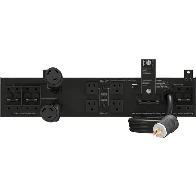 Vertiv Liebert POD PD5 – (2) NEMA L6-30R| (4) NEMA 5-15/20R| UPS Maintenance Bypass for GXT5 (PD5-003)