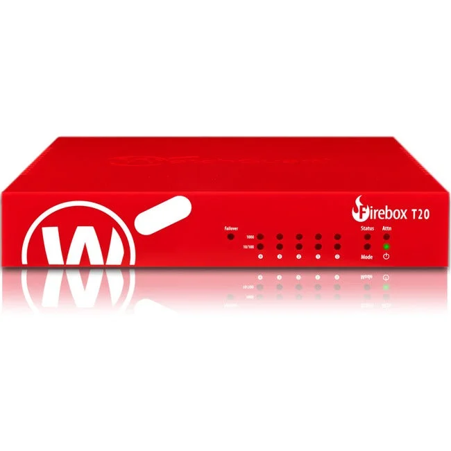 Watchguard Firebox T20 Network Security/Firewall Appliance Wgt20033-Ww