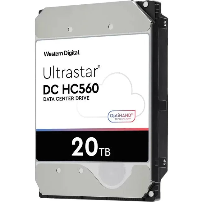 Wd Ultrastar Dc Hc560 Wuh722020Bl5204 20 Tb Hard Drive – 3.5″ Internal – Sas (12Gb/S Sas) 0F38652-20Pk