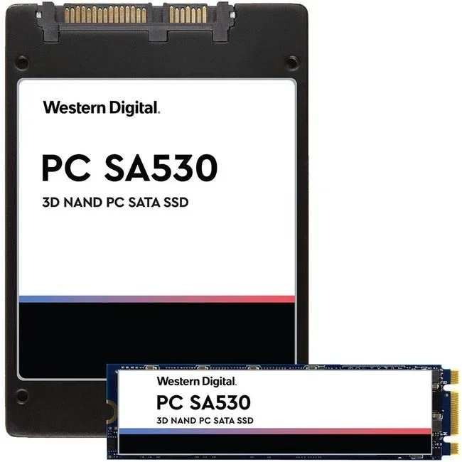 Western Digital PC SA530 512 GB Solid State Drive – M.2 2280 Internal – SATA (SATA/600) SDATN8Y-512G