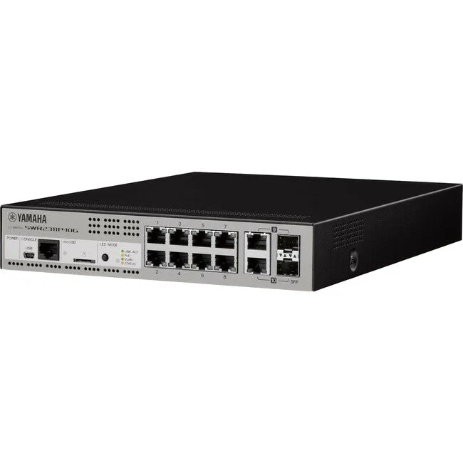 Yamaha 10 Port Powered Network Switch